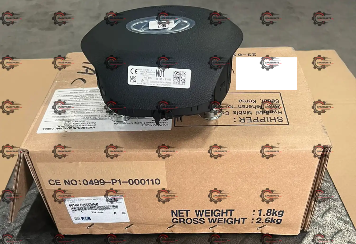 Hyundai module assy-strg wheel air 80100S1000NNB