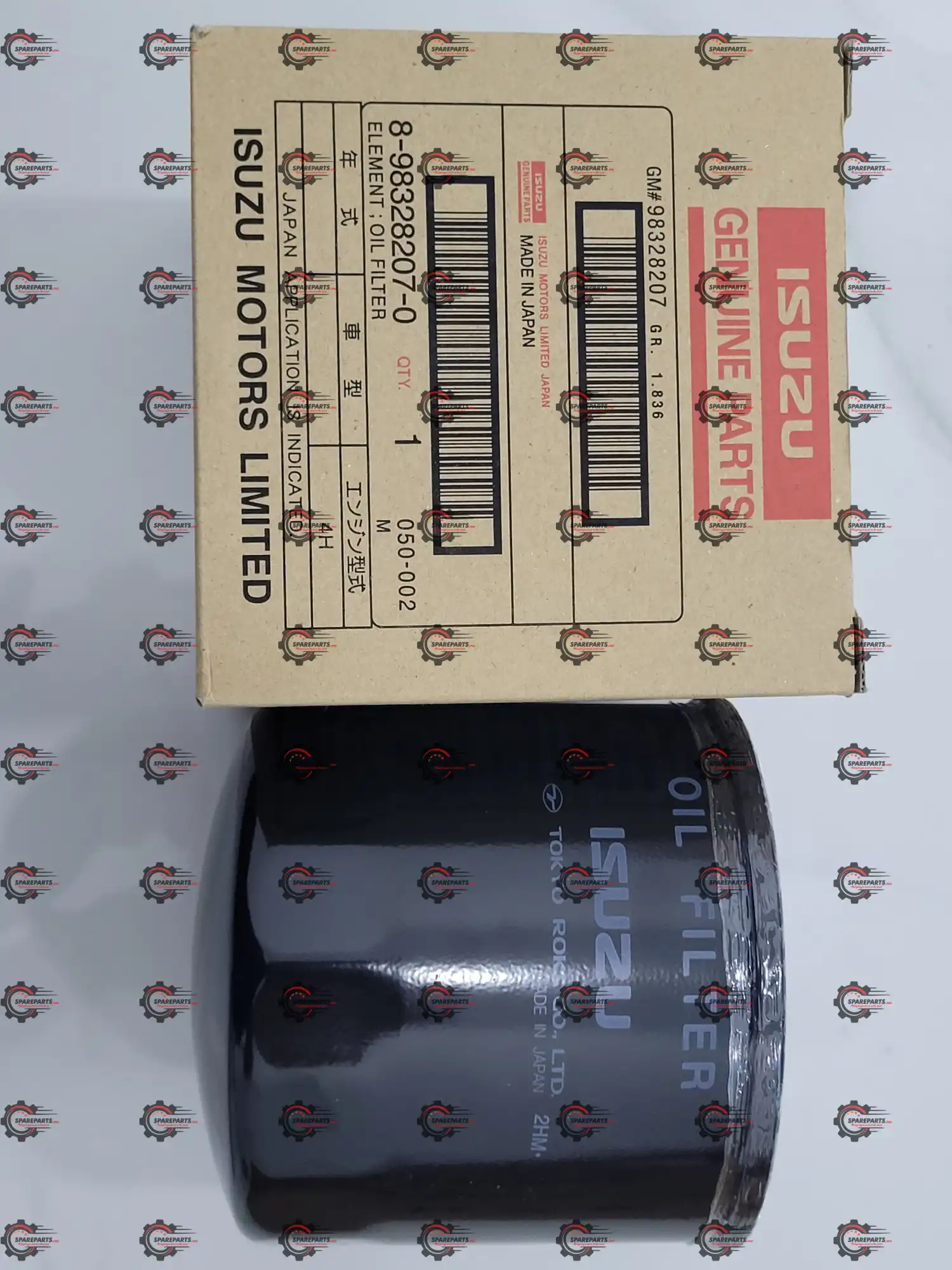 Isuzu element: oil filter 8-98328207-0